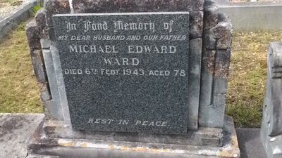 Grave of Michael Edward Ward